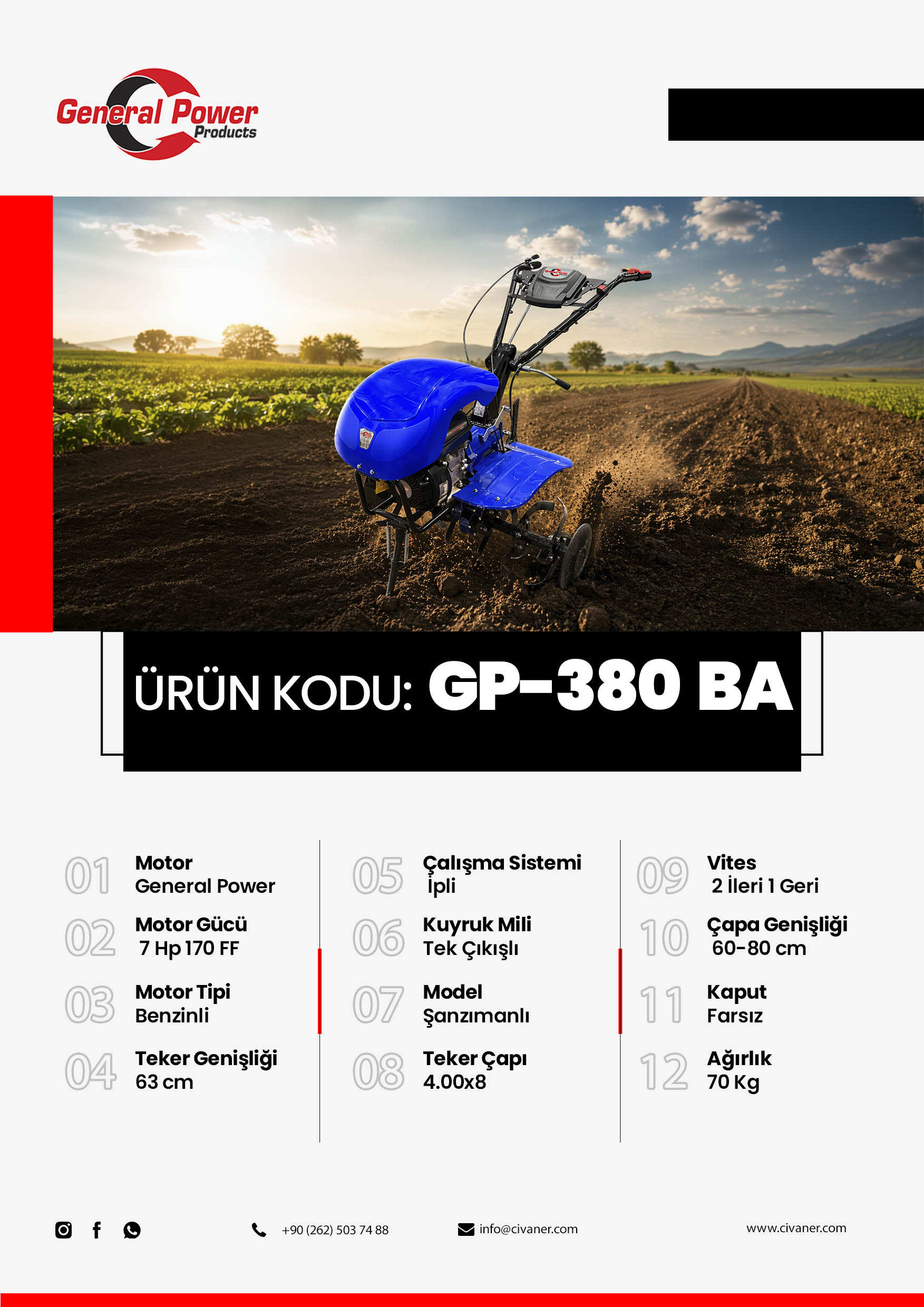 A4 Broşür