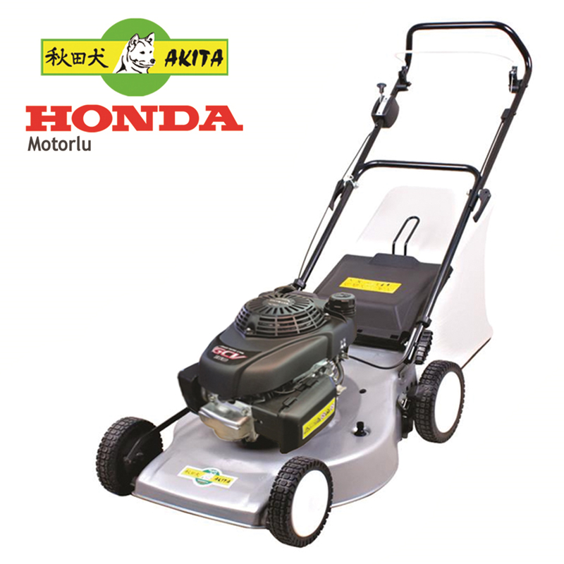 AKITA -HONDA ÇİM BİÇME MAKİNASI- İTMELİ 6.5 HP 53 CM 60 LT