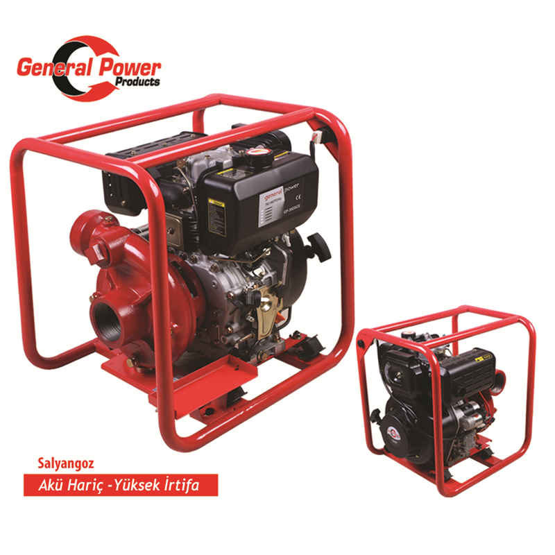 GENERAL POWER SU MOTORU DİZEL 3" 10 HP SALYANGOZ