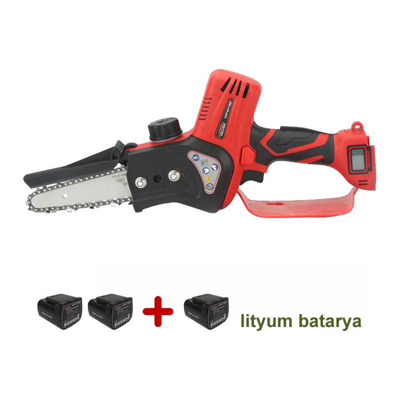 SAMSUNG AKÜLÜ ZİNCİRLİ BUDAMA TESTERESİ 120 MM 2+1 BATARYALI