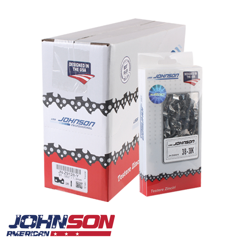 JOHNSON 38 ZİNCİR 1.3mm 0.50" 34 DİŞ KÖŞELİ