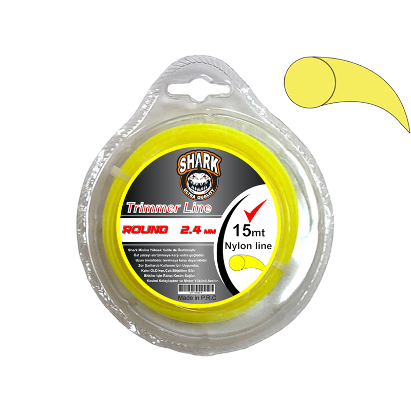 SHARK MİSİNA 2.4 MM 15 METRE